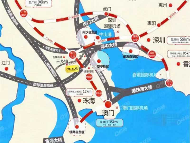 畔山中心城，畔山悅景花園-均價9000元/平