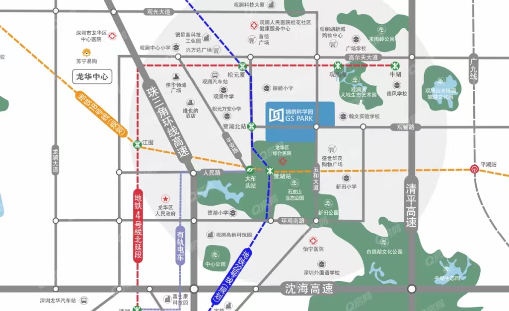 錦繡科學(xué)園-均價60元/平